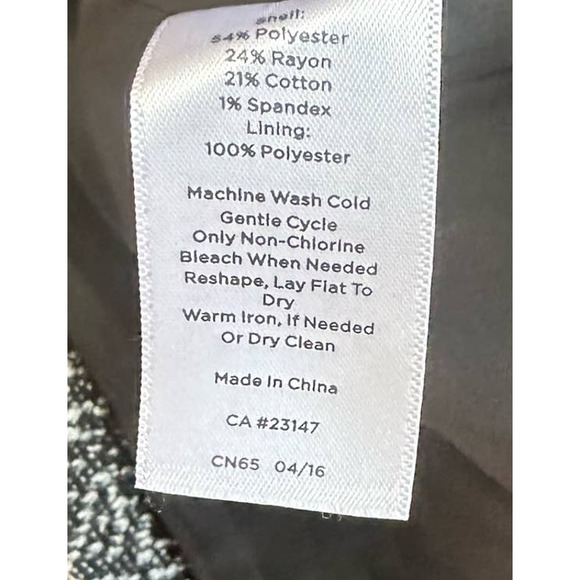 Talbots Black and White Blazer - Picture 9 of 12